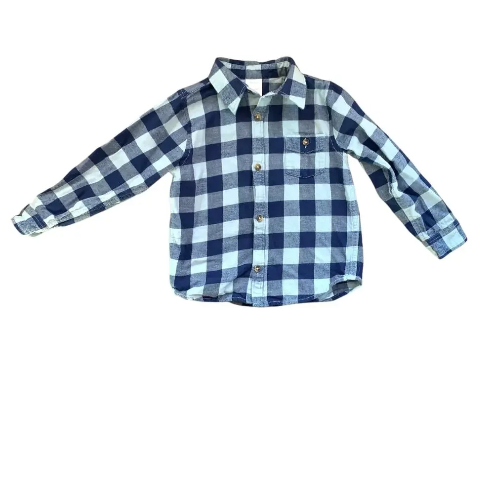 Hanna Andersson Flannel Checkered Shirt